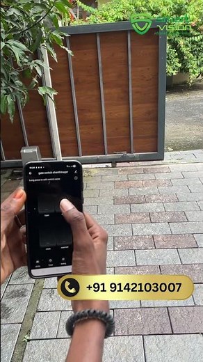 Automatic Slide Gate Control via Mobile | Smart Gate Access from Anywhere in the World 🌍
