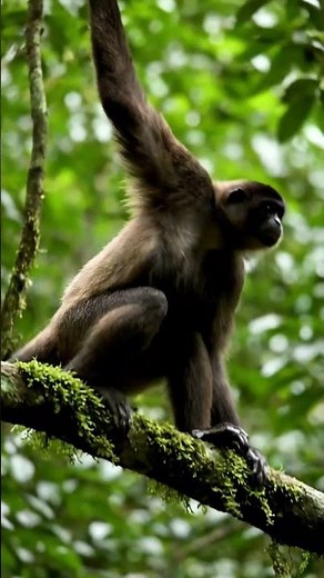 Mantled Howler Monkey 🐒 #southamerica #rainforest #wildlife #monkey #animals #animallovers