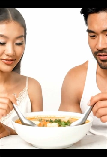 Enjoying Delicious Soup Together with ASMR