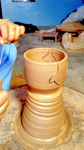 oddly satisfying relaxing Terracotta clay Art.