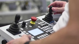 Controller of Professional 3D Measuring Machine Fully-Automatic CNC, Inspection, Measurement of Plastic Moldings Dimension in Automotive, Close up