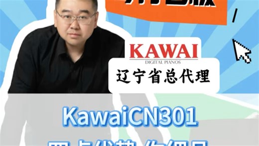 Kawai CN301 优势在哪啊#钢琴选购 #琴行老板 #钢琴避坑
