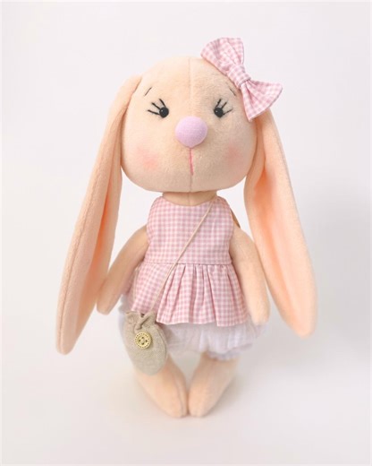 Bunny Doll Sewing Pattern, Plush Rabbit Toy Tutorial (PDF) - Etsy