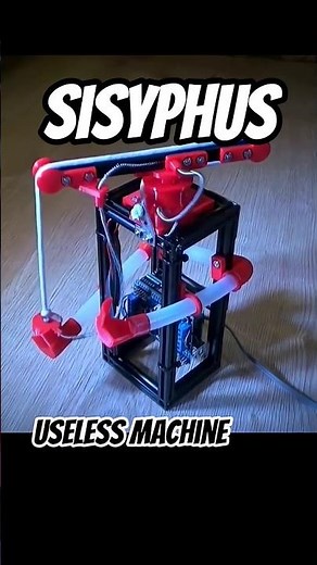 Sisyphus: A useless Marble Machine with Arduino, 3d printed Parts and makerbeam