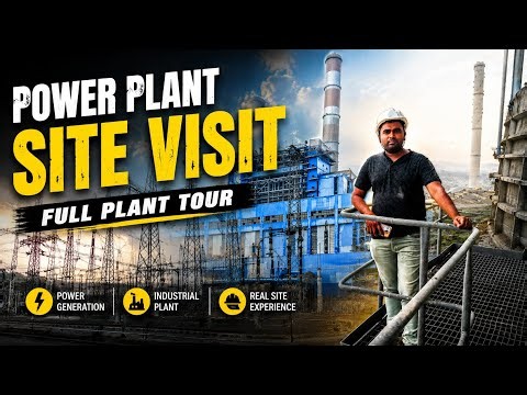 🚧 Power Plant Site Visit Vlog | Behind the Scenes of Power Generation