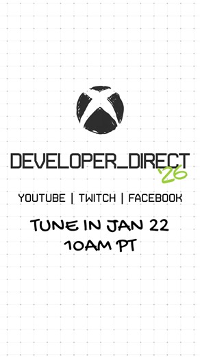 Xbox Canada on Instagram: "Developer_Direct premieres in just one week! Stream the show on YouTube, Twitch, or Facebook | #DeveloperDirect"