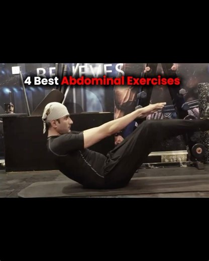 4 Best abdominal EXERCISES | Six pack-abs #absworkout #abs