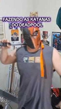 Katanas do Deadpool @BakOhara do Instagram #cosplay #cosmaker #deadpool