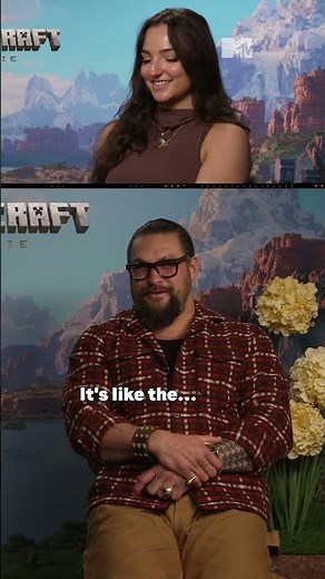 Jennifer Coolidge & Jason Momoa show off their iconic Minecraft villager impressions 😭