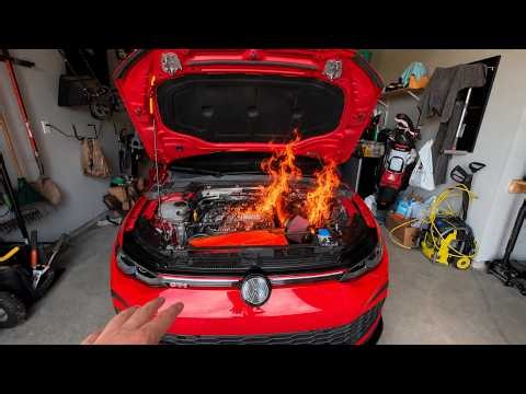 DIY Intake Heatshield + Engine Bay Deep Cleaning