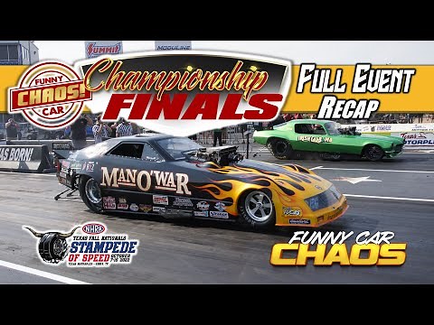 Funny Car Chaos Championship Finals 2022 | Texas Motorplex Stampede of Speed | Drag Racing