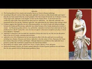 Ancient Greek History | Aphrodite