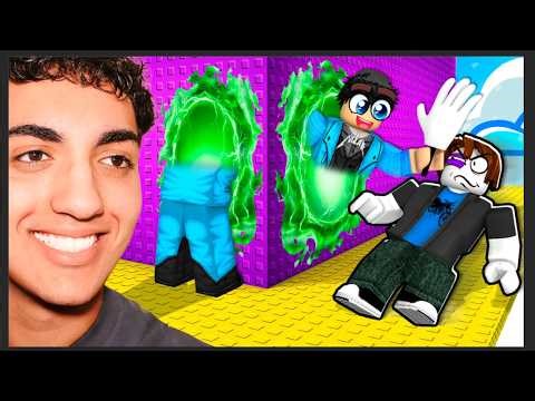 Roblox PORTAL GUN TOWER... *I LOST MY MIND*