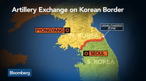 Artillery Fire Exchanged Across Korean Border