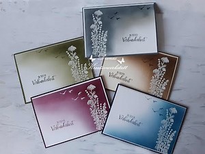 Funeral cards with a twist with Stampin'Up! condolences cards