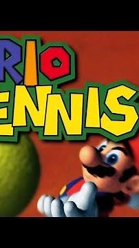Mario Tennis, (Nintendo 64 Intro)