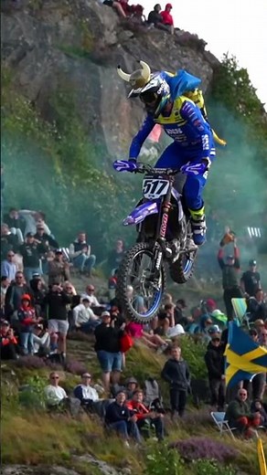 The flying Viking! Isak Gifting! #mxgp #motocross
