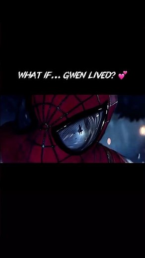 AI Reimagined Ending!!! 💔🕷️ #spiderman #marvel #gwenstacy #marvelstudios #peterparker