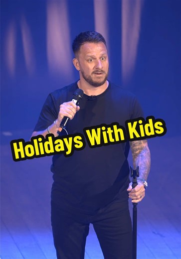 Going on holiday with 4 kids is not a holiday! #standup #comedy #funny