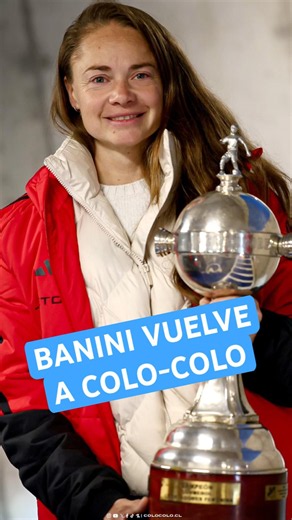 ESTEFANÍA BANINI RETURNS TO COLO-COLO ❤️ #colocolofemenino