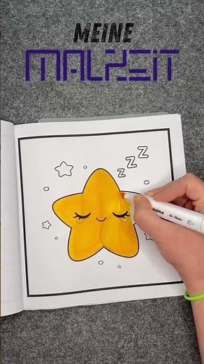 Das Weltall zum Ausmalen. #shorts