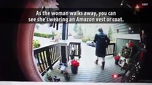 8.3K views · 167 reactions | CAUGHT ON CAMERA: Woman appears to be Amazon delivery driver, then steals package from front porch --> https://bit.ly/2EojDMQ | WSOC-TV | Facebook