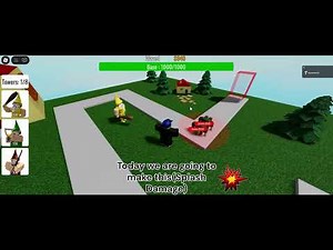 Gnomecode Tower defense addon Splash Damage 💥