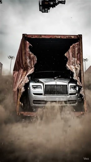 Crane Drops Container—Hidden Rolls-Royce Revealed in Violent Impact
