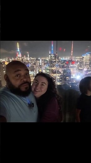 Top of The Rock! 850 ft Up Breath Taking Views At The Rockefeller Center! 🏢#nyc #rockefellercenter