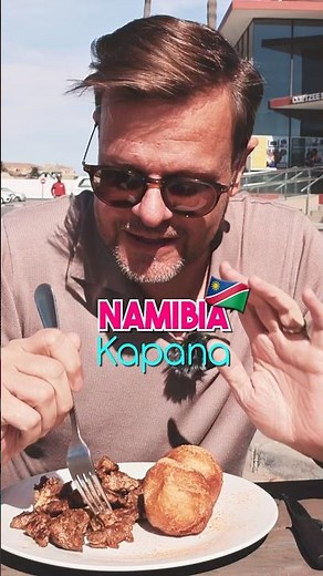Eating Kapana in Namibia 🇳🇦 - Namibia Street Food