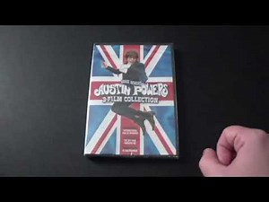 Austin Powers 3-Film Collection DVD Unboxing.