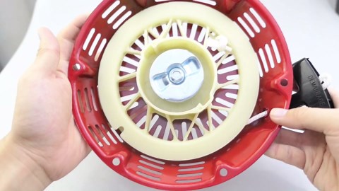 71365 Recoil Starter with Handle and Bolts Fit for Predator 9500W Surge 7600W Running Inverter Generator Replace 59188