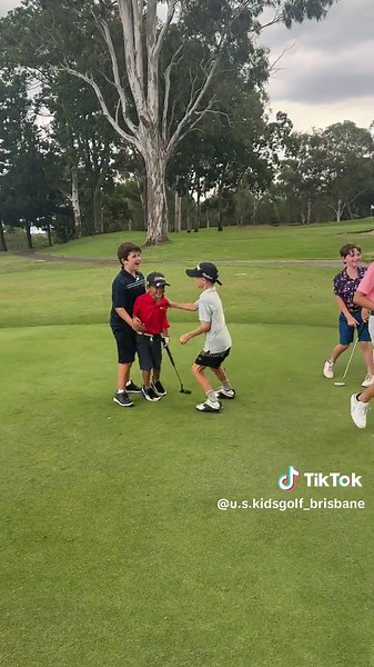 Amazing putt made in sudden death playoff @U.S. Kids Golf 👍👍 #juniorgolfaustralia #playoff #golfaustralia #shortgame #kidsgolf #uskidsgolf