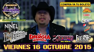 La Maquinaria Norteña, La Energia Norteña, Ninel Conde, Los Marineros del Norte y La Fiera de Ojinaga en Escapade 2001 Houston