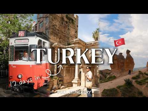 Turkey 🇹🇷 | 12-Day Itinerary | Istanbul, Cappadocia & Antalya | Itinerary, Costs & Practical Tips