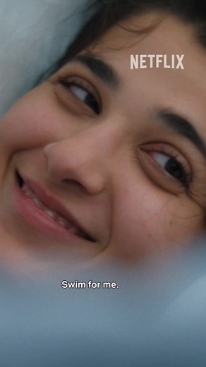 The Swimmers is a movie about my sister’s story and mine escaping war in Syria to me becoming and Olympic swimmer and my sister going back to Greece to help refugees. The Swimmer is out now on @netflix worldwide, we hope you will enjoy watching it!🤍 #TheSwimmers #fyp