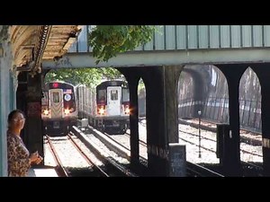 R188 / R160 (N) Train At 18 Avenue