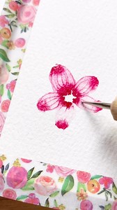 🌺🪴An easy way to paint watercolor orchids that POP! #watercolor #watercolorflorals #watercolorflowers #watercolortutorial #easywatercolor | Painted Wildflowers
