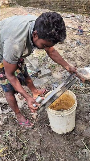 How soil is tested before building construction. #CivilEngineering #BuildingConstruction