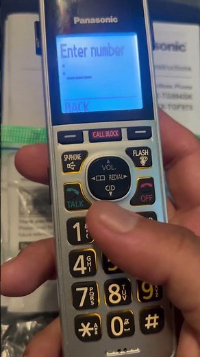 Change # of rings tutorial ￼- Panasonic model # KX-tg994sk kx-tgf975￼