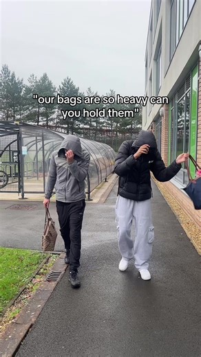 Fun Moments with Heavy Bags: A Comedic Encounter
