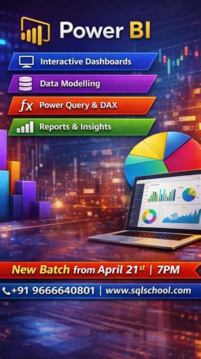 🚀 Upcoming Batches from SQL School – Upgrade Your Data Career Today!