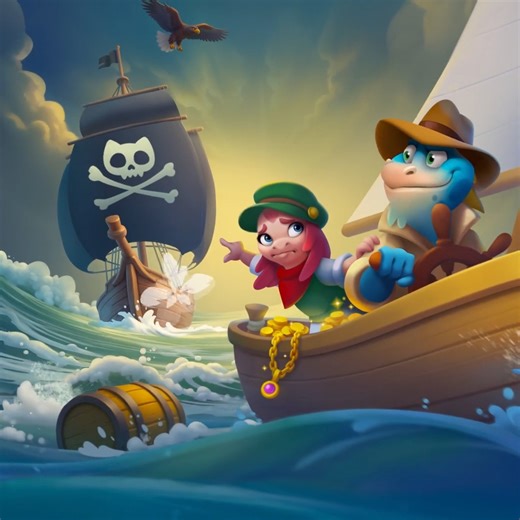 Ahoy, matey! A thrilling new Fishdom expedition awaits! 🏴‍☠️ Join the Pirate Adventure to advance through levels, gain energy, and earn amazing rewards! | App Store
