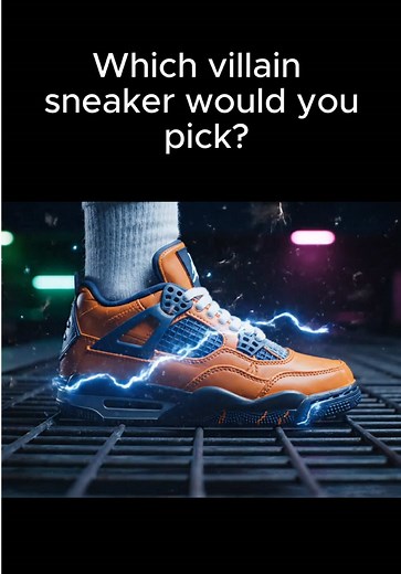 Pick Your Favorite Villain Sneaker: ASMR Experience