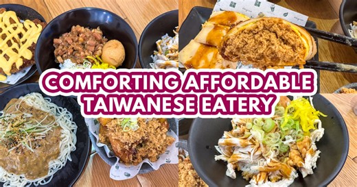 8 Degrees Taiwanese Bistro: Affordable Taiwanese dishes with lu rou fan & scallion oil chicken rice from $6