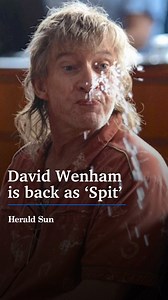 David Wenham steps back into the shoes of ‘Spit’ and spills on what it’s like to return to the role. #DavidWenham #Spit #BehindTheScenes | Herald Sun