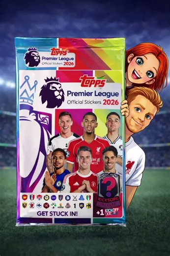 Topps Premier league stickers 2026 #Topps #premierleague #stickers @Topps #2026