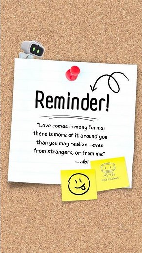 AIBI Long-Term Memory: Can be used as a "Reminder"