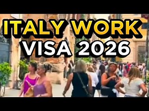 Italy Work Visa 2026 🇮🇹 | Seasonal Jobs, Click Days & Deadlines Explained