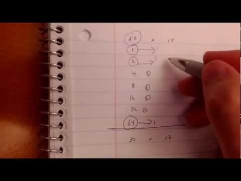 Egyptian Math - Easy Multiplication and Division